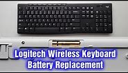 Logitech Wireless Keyboard Battery Replacement