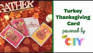 Turkey Thanksgiving Card DIY Craft || Crayola CIY