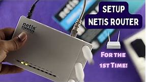 How to Configure Netis Router! [Setup First Time]