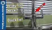 How to fix a leaking kitchen tap. Mixer tap leak repair. Replace O ring on dripping tap.