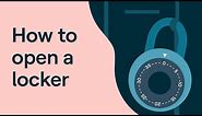 Strategies for Students: How to Open a Combination Lock