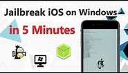 Jailbreak iOS on Windows in 5 Minutes (Easy and Smooth)