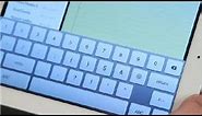 iPad Tips : How to Lock the Keyboard on an iPad