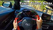 Tuned 2020 Toyota Supra with 450hp POV Drive (Binaural Audio)