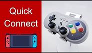 Connecting a Retro Wireless Controller to Nintendo Switch (in 3 easy steps)