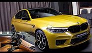 Austin Yellow BMW M5 with Exclusive Caramel Interior