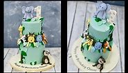 Jungle Animal Cake