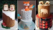 Adorable Woodland Animal CAKES For Fall! The Lovely Baker