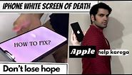 How to fix | IPhone White Screen of Death | Apple Help karega | Vlog