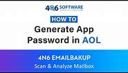 How to Generate App Password for AOL Mail ?
