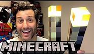 MINECRAFT Torch Light! Unboxing & Review