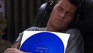 Chandler holding ur fav albums, the Instagram profile | Collater.al