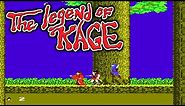 The Legend of Kage - Nintendo, Famicom Playthrough /Легенда о Кагэ - Денди 👍 [192]