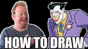 How to Draw Joker from Batman Animated Series