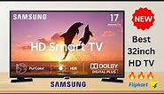 SAMSUNG 32 Inch HD Ready LED Smart Tizen TV 2022 Edition with Bezel-free Design - UA32T4380AKXXL