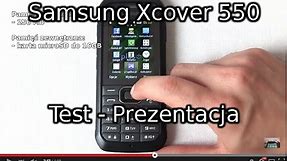 Samsung Xcover 550 Test - Prezentacja