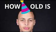 How old is Stephen Curry? 🍰🎈