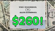 NEW! THE MOST EXPENSIVE BOOMBOX I'VE EVER OPENED! ELITE BASEBALL EDITION!