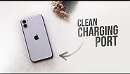 How to Clean iPhone Charging Port (tutorial)