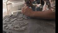 Hand Stone Carving, lettering