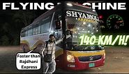 The FASTEST Bus in the WORLD | Hyundai Universe at 140 kmph!!! | Scary Bus Ride 😨😰