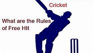 What is Free Hit In Cricket