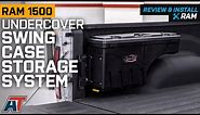 2002-2018 RAM 1500 UnderCover Swing Case Storage System; Driver Side Review & Install