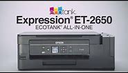 Epson Expression ET-2650 | Take the Tour