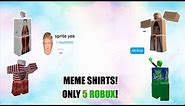 Meme clothes for roblox