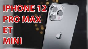 IPHONE 12 PRO MAX graphite : prise en main avec IPHONE 12 MINI