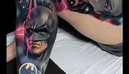 Batman leg sleeve Tattoo Art By... - The best tattoo artists