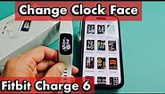 Fitbit Charge 6: How to Change Clock Face (Watch Face)