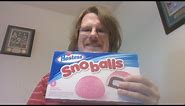 My Hostess Sno Balls Review!!!!!!!!!!!!!!