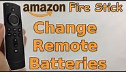 How to Replace Batteries in FireStick Remote Control