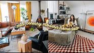 my thrifted 70's mid century modern home tour