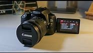 Canon 250d (SL3) Tutorial - Best DSLR Camera Video Settings
