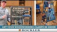 Best Mobile Woodworking Clamp and Tool Storage Rack