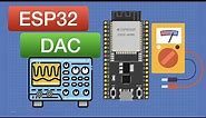 Using the ESP32 DAC - Voltages, Waveforms & Sounds