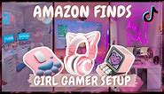 Amazon Finds with Links ✨ | Girl Gamer Must Haves | Gaming Setup