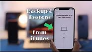How to Backup & Restore iPhone Using iTunes! [Step-By-Step]