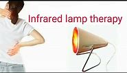 Infrared lamp therapy at home