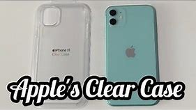 Apple's Official Clear Case For iPhone 11 Review