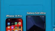 Samsung Galaxy S24 Ultra vs iPhone 15 Pro 🚀 Geekbench 6 Test! #galaxys24ultra #applevssamsung