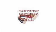 ATX 24-Pin Power Supply Extension Cable - 12 Inch P#21-100-001