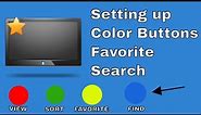 STB Emulator on Firestick setup color buttons / Favorite / Search