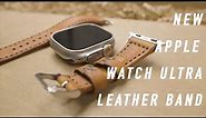 Making an Apple Watch Ultra Leather Watch Band | Walkthrough