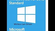 How To Install Wireless LAN Driver For Windows Server 2012