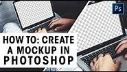 How to create a Laptop Mockup in Photoshop CS6