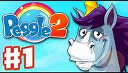 Peggle 2 - Gameplay Walkthrough Part 1 - Bjorn Peggle Institute (Xbox One Extreme Fever)