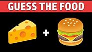 Guess the Food by Emoji 🍌🍔 | Emoji Quiz